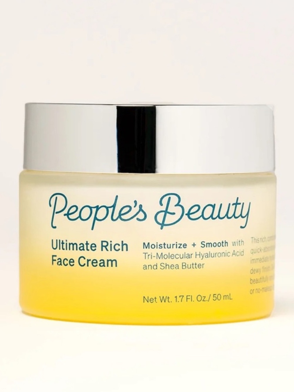 People’s Beauty Ultimate Rich Face Cream 50ml BRAND NEW/SEALED
